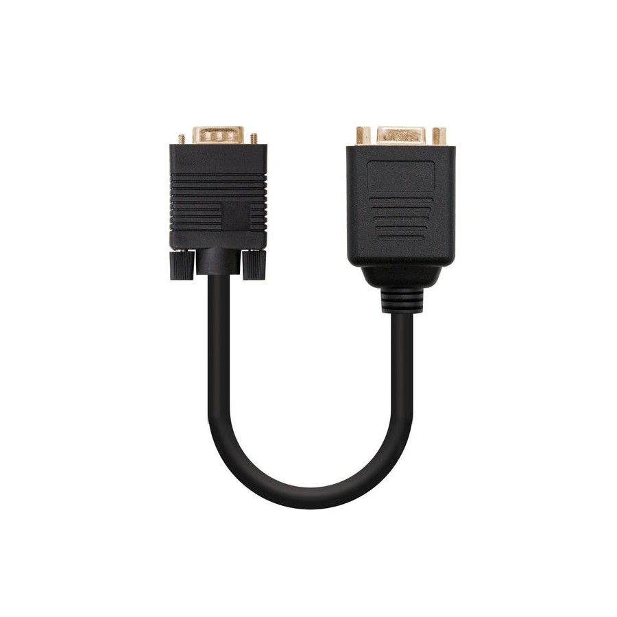 Cable bifurcador svga hdb15/m-2xhdb15/h oro 20cm