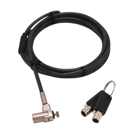 Dicota d31831 cable antirrobo negro, plata 2 m