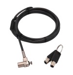 Dicota d31831 cable antirrobo negro, plata 2 m