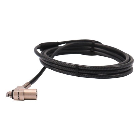 Dicota d31831 cable antirrobo negro, plata 2 m