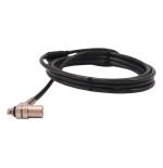 Dicota d31831 cable antirrobo negro, plata 2 m