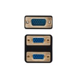 Cable bifurcador svga hdb15/m-2xhdb15/h oro 20cm