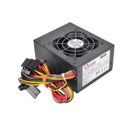 Fuente de alimentación l-link microatx 500w ll-ps-micro-500-cab (10)