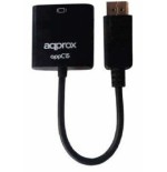 Approx adaptador display port a vga - resolucion hasta 1200p -  60hz - estandar 1.1a