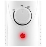 Radiador de aceite orbegozo ro 720 700w 5 elementos caloríficos