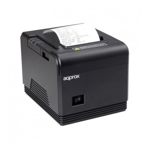 Approx impresora de tickets termica apppos80am3 ,200mm/s ,papel 80mm ,corte automatico y manual