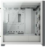 Caja pc corsair icue 5000x cristal templado blanca