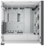 Caja pc corsair icue 5000x cristal templado blanca