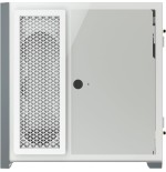 Caja pc corsair icue 5000x cristal templado blanca