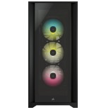Caja pc corsair icue 5000x cristal templado negra