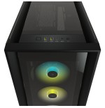 Caja pc corsair icue 5000x cristal templado negra