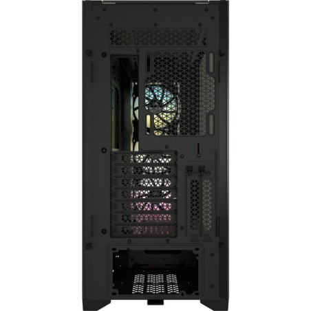 Caja pc corsair icue 5000x cristal templado negra