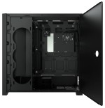 Caja pc corsair icue 5000x cristal templado negra