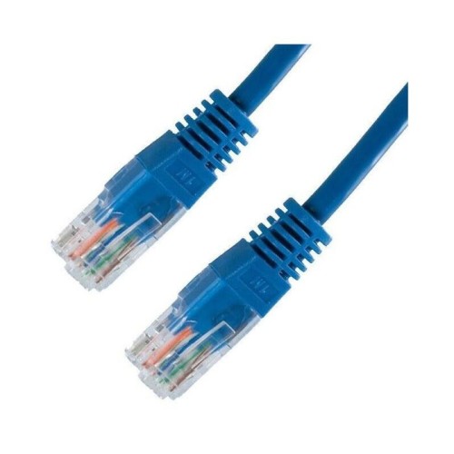 Nanocable cable de red rj45 cat.5e utp awg24 0.50m - azul