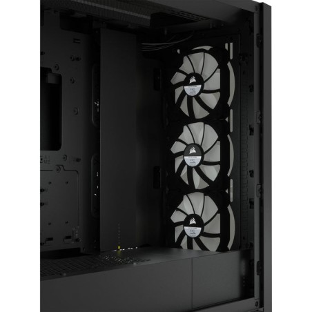 Caja pc corsair icue 5000x cristal templado negra