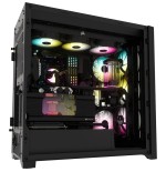 Caja pc corsair icue 5000x cristal templado negra