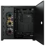 Caja pc corsair icue 5000x cristal templado negra