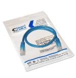 Nanocable cable de red rj45 cat.5e utp awg24 0.50m - azul