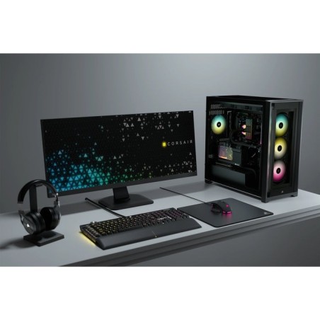 Caja pc corsair icue 5000x cristal templado negra