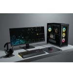 Caja pc corsair icue 5000x cristal templado negra