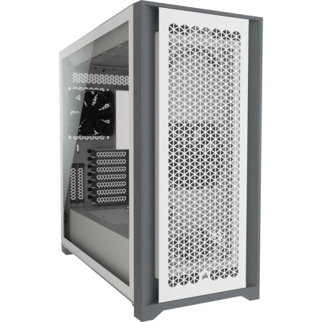 Caja pc corsair 5000d airflow midi tower blanco cc-9011211-ww