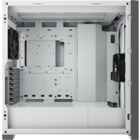 Caja pc corsair 5000d airflow midi tower blanco cc-9011211-ww