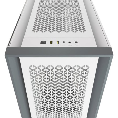 Caja pc corsair 5000d airflow midi tower blanco cc-9011211-ww