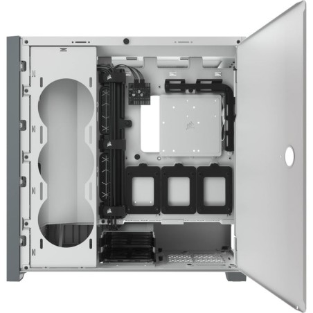 Caja pc corsair 5000d airflow midi tower blanco cc-9011211-ww