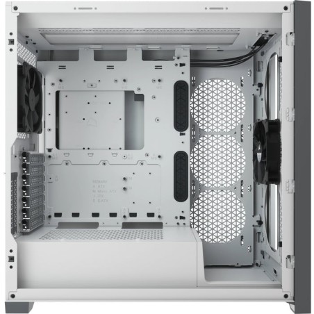 Caja pc corsair 5000d airflow midi tower blanco cc-9011211-ww