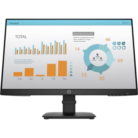 Monitor hp p24 g4 23.8" ips fhd 1920x1080 1xvga 1xdisplayport 1xhmdi