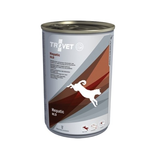 Trovet hepatic hld chicken - comida húmeda para perros - 400 g