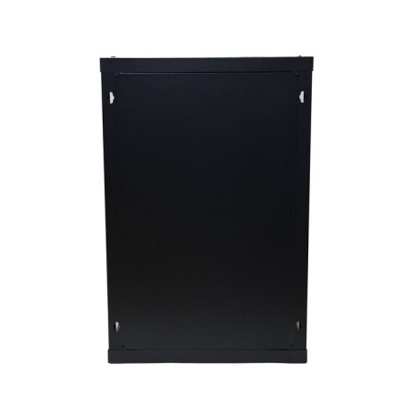 Armario pared extralink 19, 18u 600mm, vidrio, negro