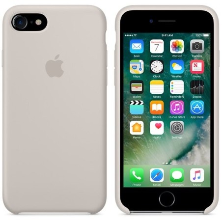 Funda iphone 7 apple silicone case stone