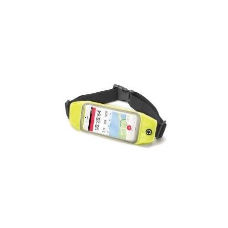 Cinturon elastico deportivo celly runbelt view universal 5.5" yellow