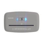 Hp oneshred 8cc 2801 - destructora de papel (nivel de seguridad p-4, corte cruzado, 8 hojas)