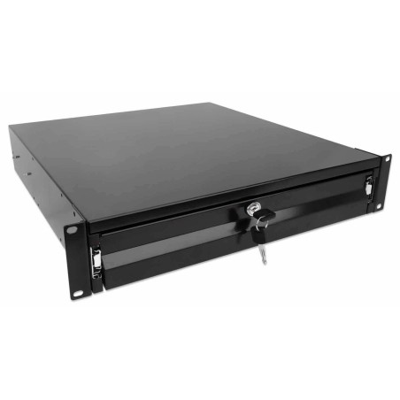 Intellinet cajón 19 "2u con cerradura 466mm profundo negro