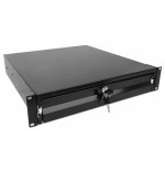 Intellinet cajón 19 "2u con cerradura 466mm profundo negro