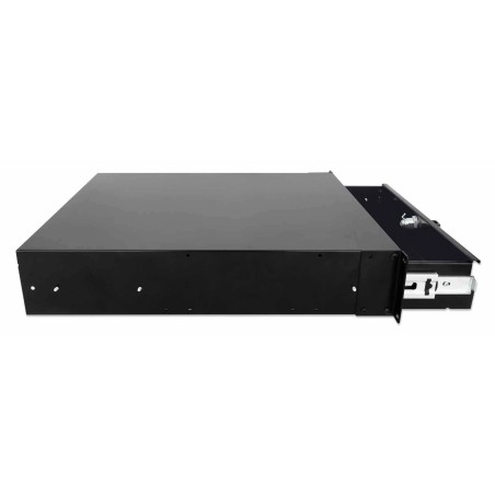 Intellinet cajón 19 "2u con cerradura 466mm profundo negro