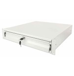 Intellinet cajón 19 "2u con cerradura 466mm gris profundo