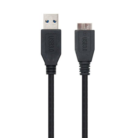 Nanocable cable usb-a 3.0 macho a micro-usb 3.0 macho 2m