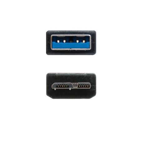 Nanocable cable usb-a 3.0 macho a micro-usb 3.0 macho 2m