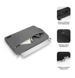 Funda subblim urban laptop sleeve para portátiles hasta 15.6'/ gris
