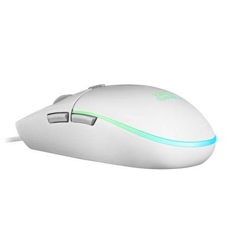 Ratón gaming mars gaming mmgw hasta 3200 dpi blanco