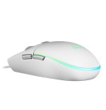Ratón gaming mars gaming mmgw hasta 3200 dpi blanco