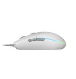 Ratón gaming mars gaming mmgw hasta 3200 dpi blanco