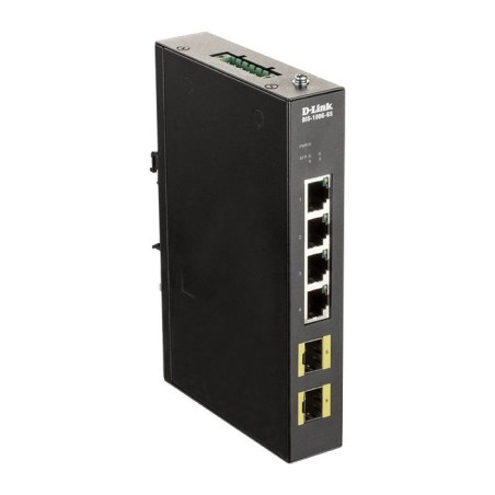 Switch gestionable d-link dis-100g-6s 6 puertos rj-45 gigabit 10 100 1000 sfp