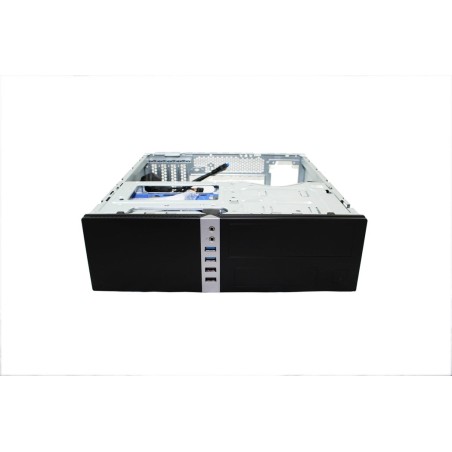 Coolbox caja pc matx slim t450s 2usb3.0/2usb2.0 con fuente 300w