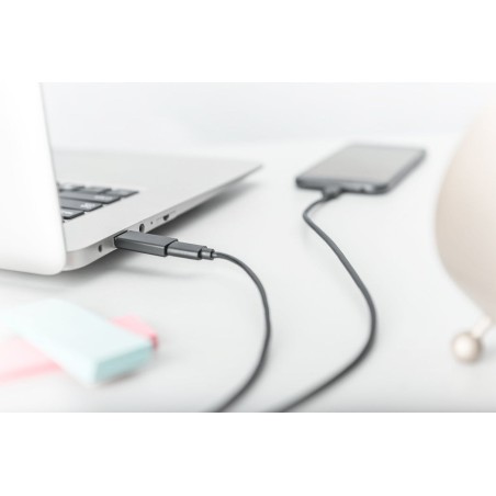 Adaptador digitus usb type-c usb-a a usb-c