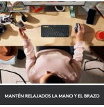 Ratón trackball inalámbrico por bluetooth logitech ergo m575 hasta 2000 dpi blanco crudo