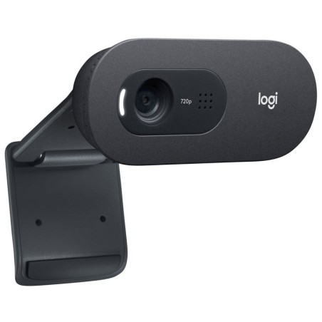Logitech webcam hd c505e 720p 30 fps micro integrado negra  960-001372